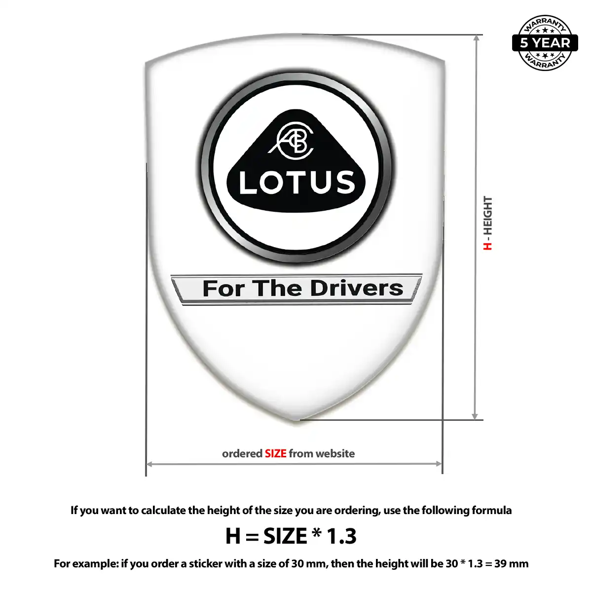 Lotus 3D Gel Sticker Elite Finish
