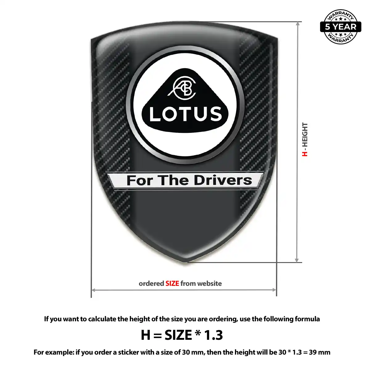 Lotus 3D Gel Sticker Exclusive Series