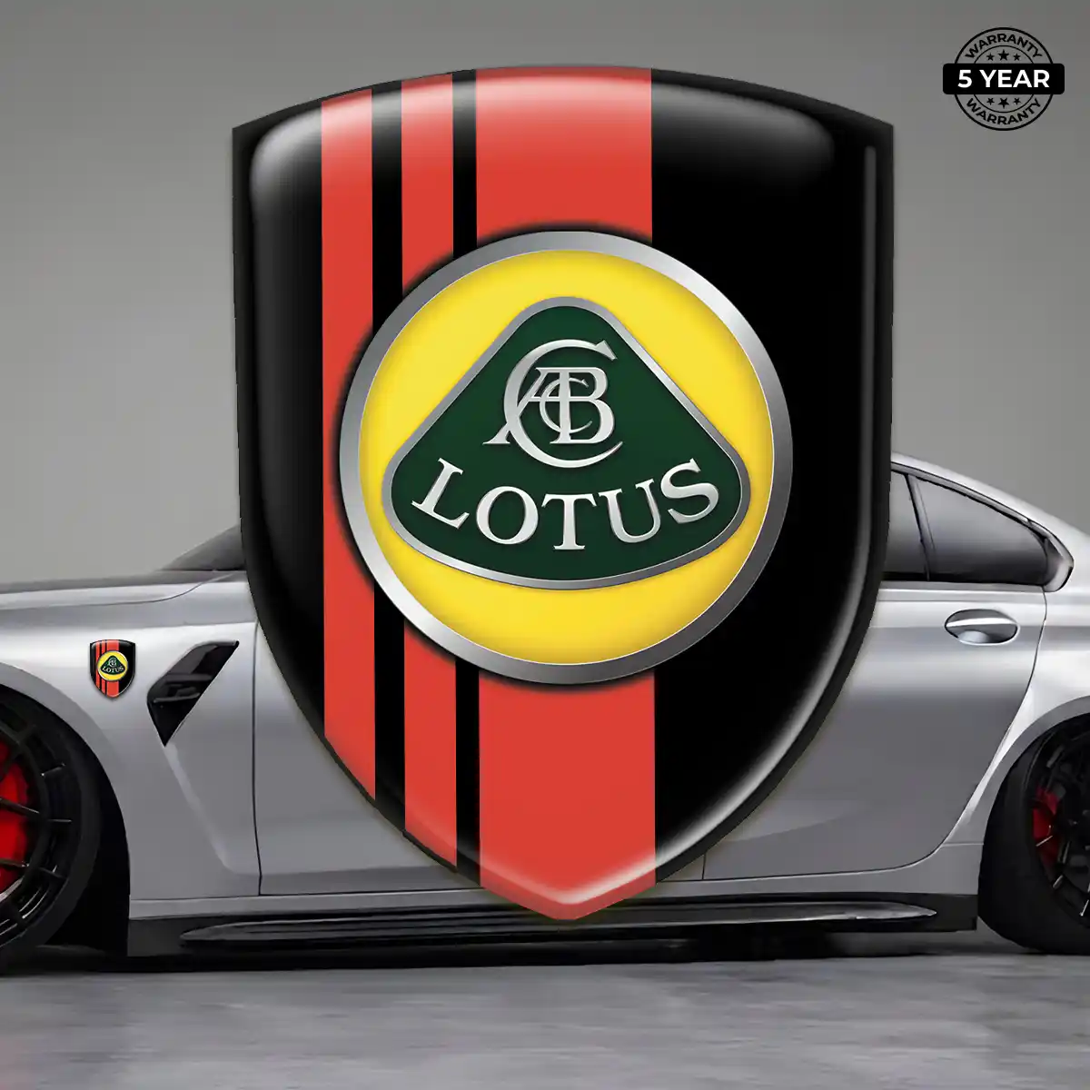 Lotus 3D Gel Sticker Exterior Luxe