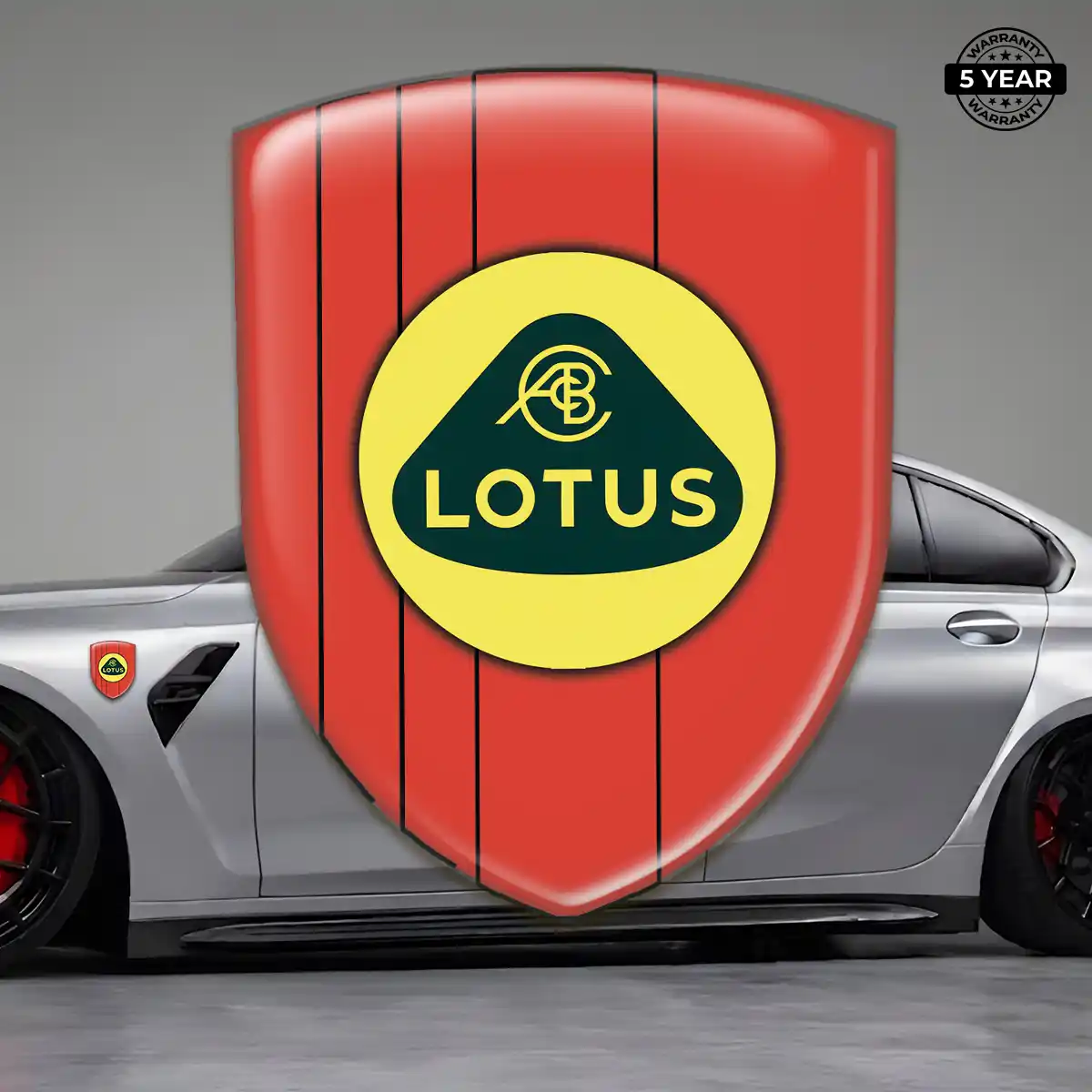 Lotus 3D Gel Sticker Interior Elegance
