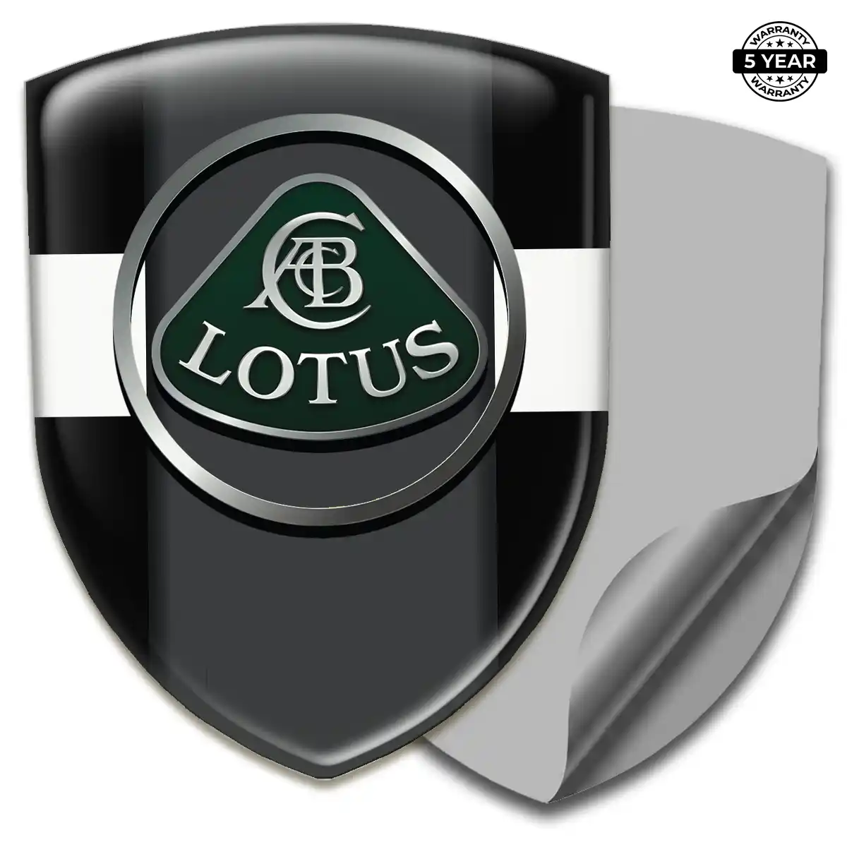Lotus 3D Gel Sticker Noble Edition
