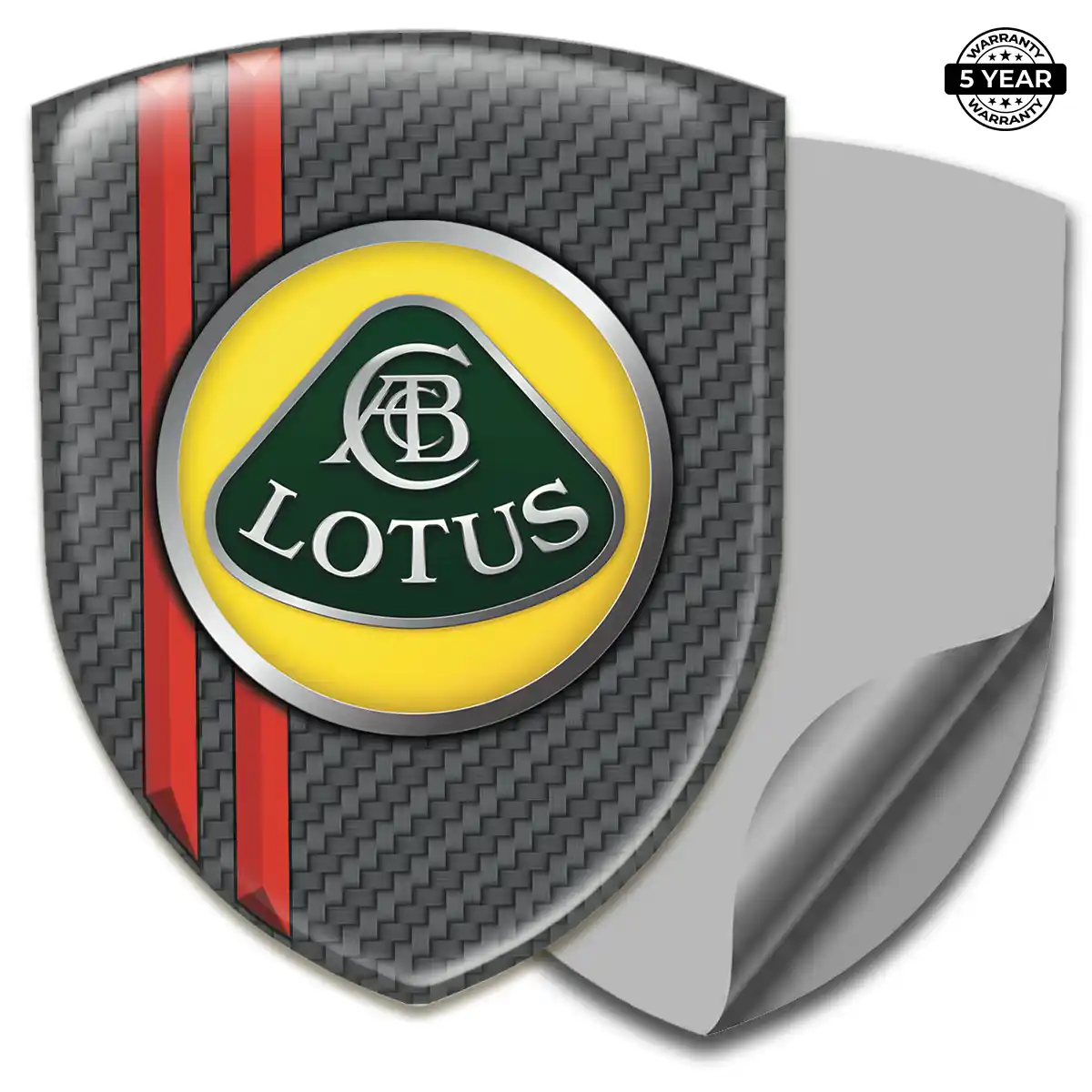 Lotus 3D Gel Sticker Opulent Line