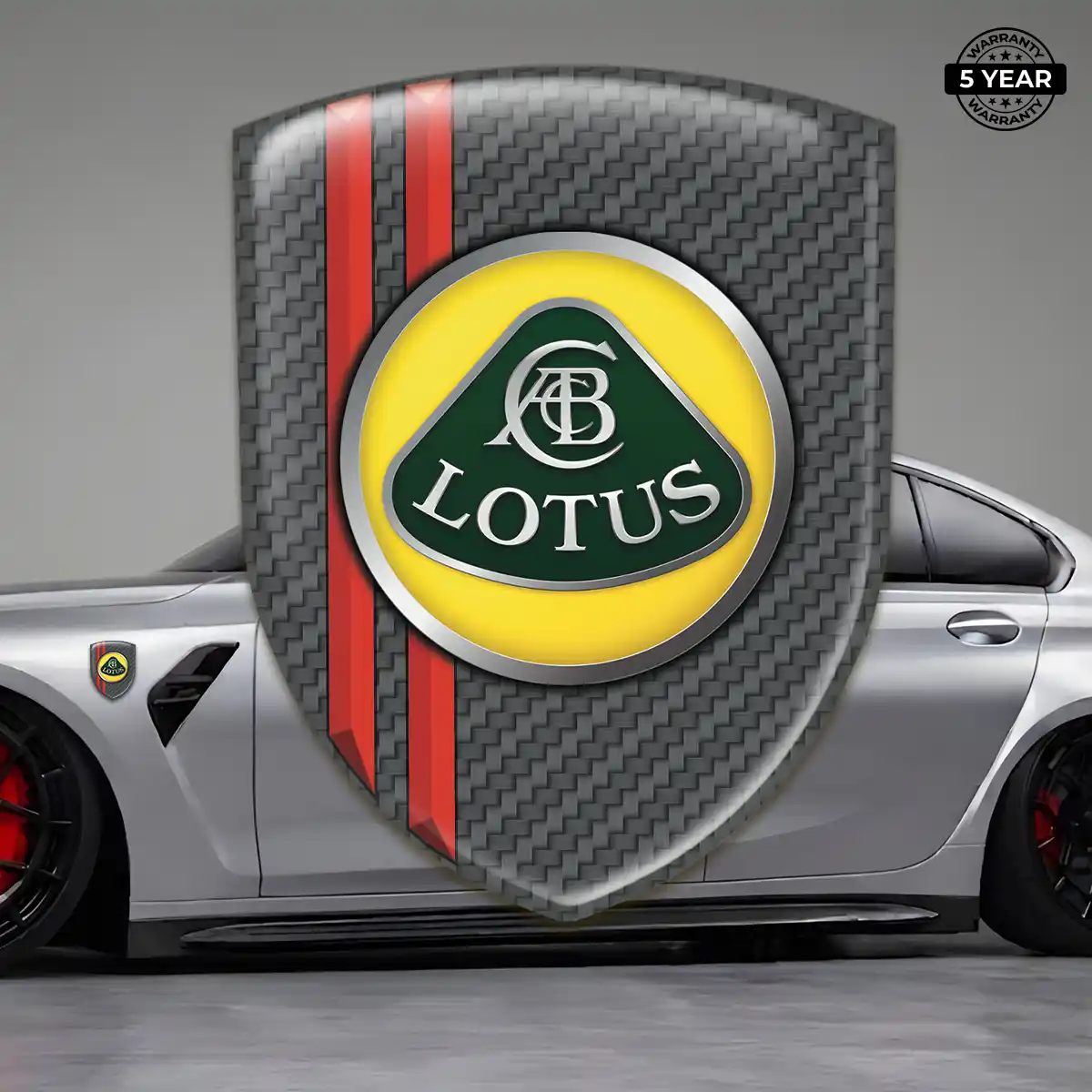 Lotus 3D Gel Sticker Opulent Line