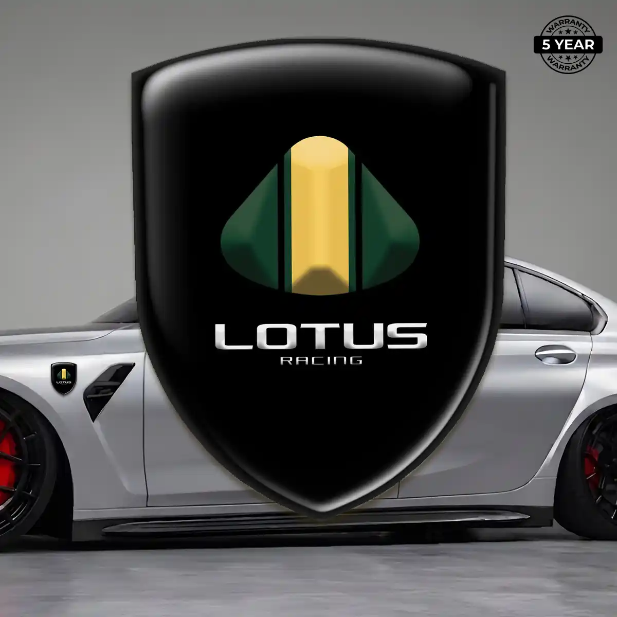 Lotus 3D Gel Sticker Outer Style