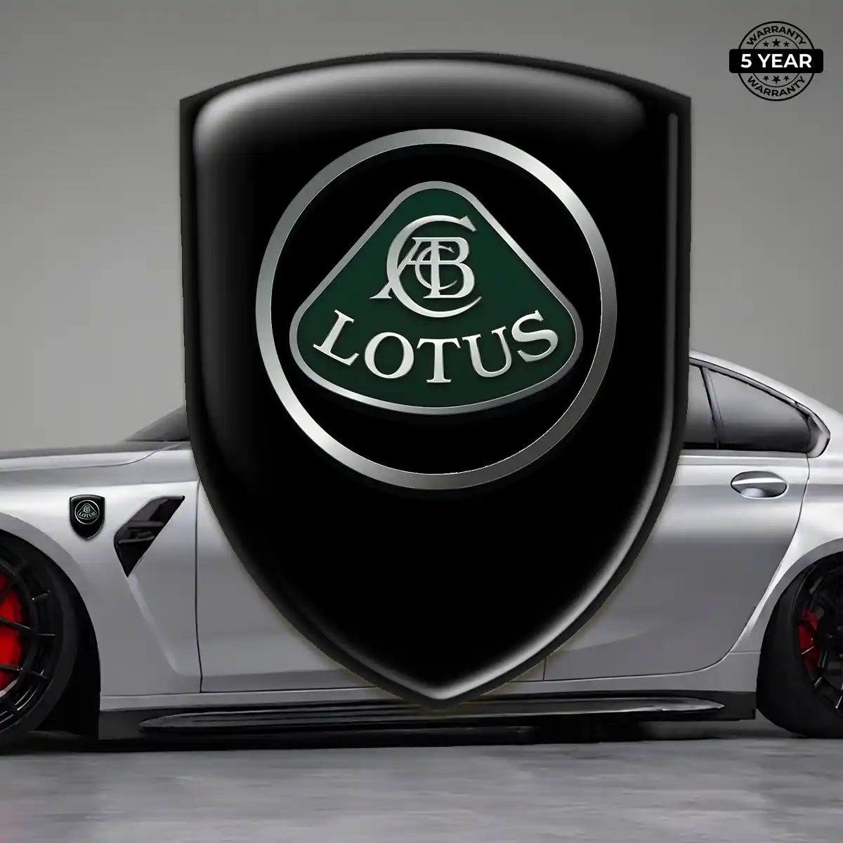 Lotus 3D Gel Sticker Premium Dome