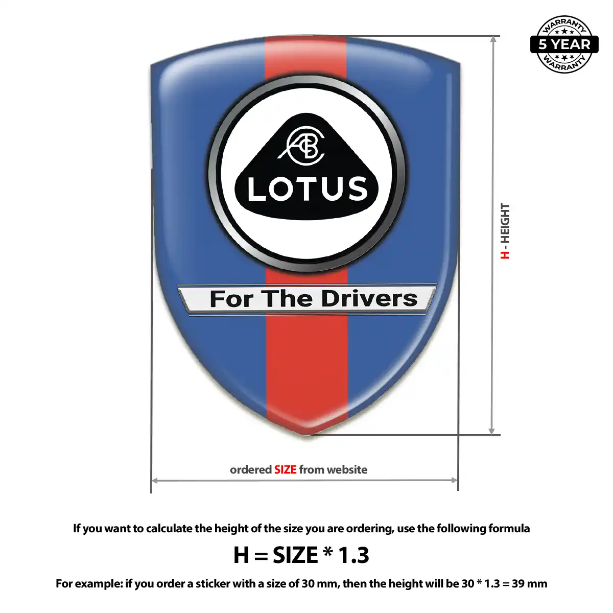 Lotus 3D Gel Sticker Prime Quality