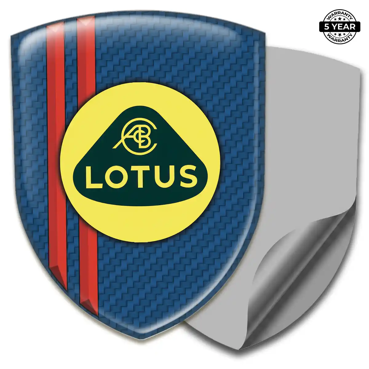 Lotus 3D Gel Sticker Refined Design