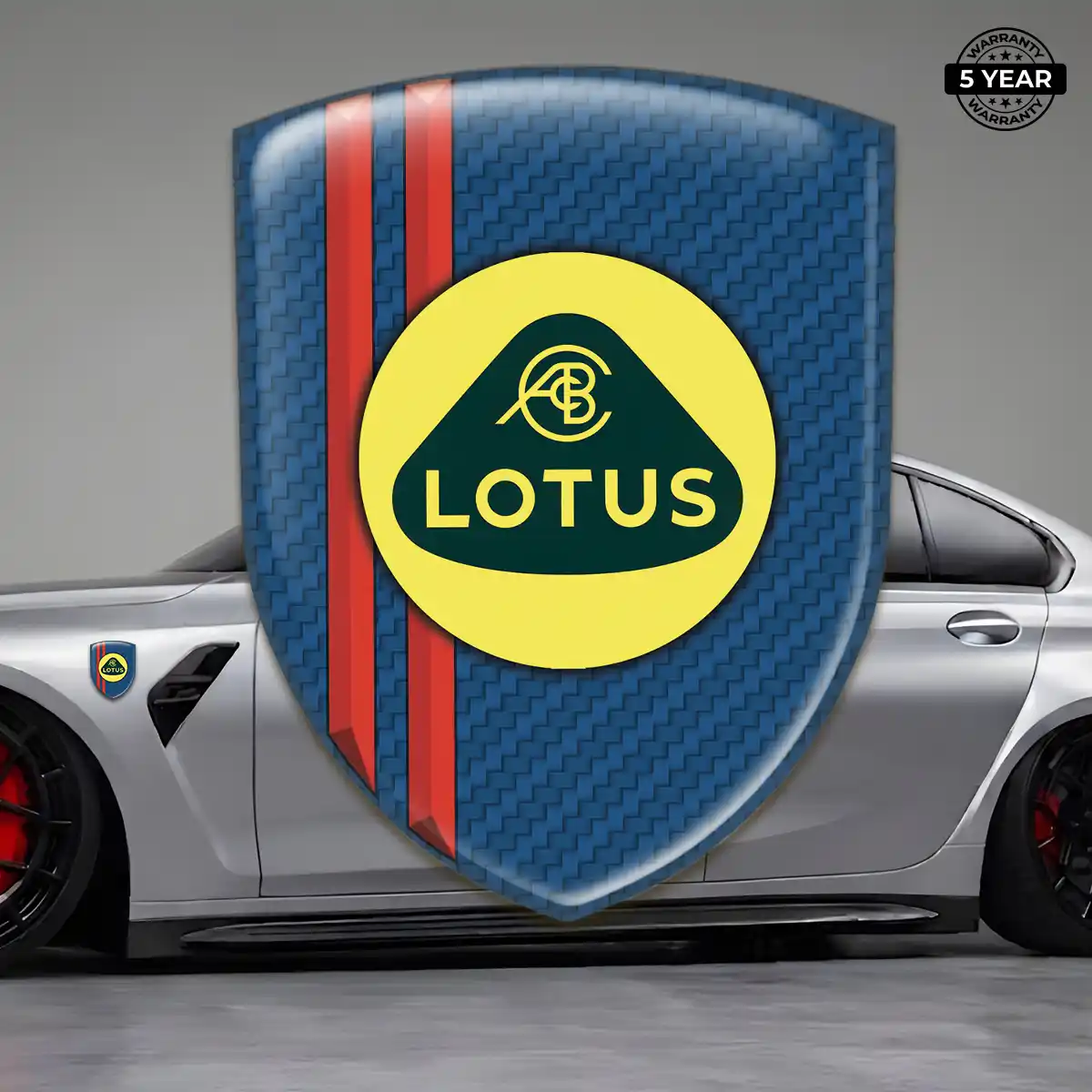 Lotus 3D Gel Sticker Refined Design