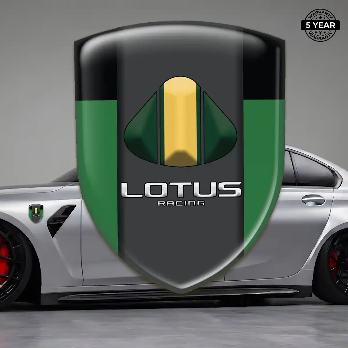 Lotus 3D Logo Sticker Elite Finish