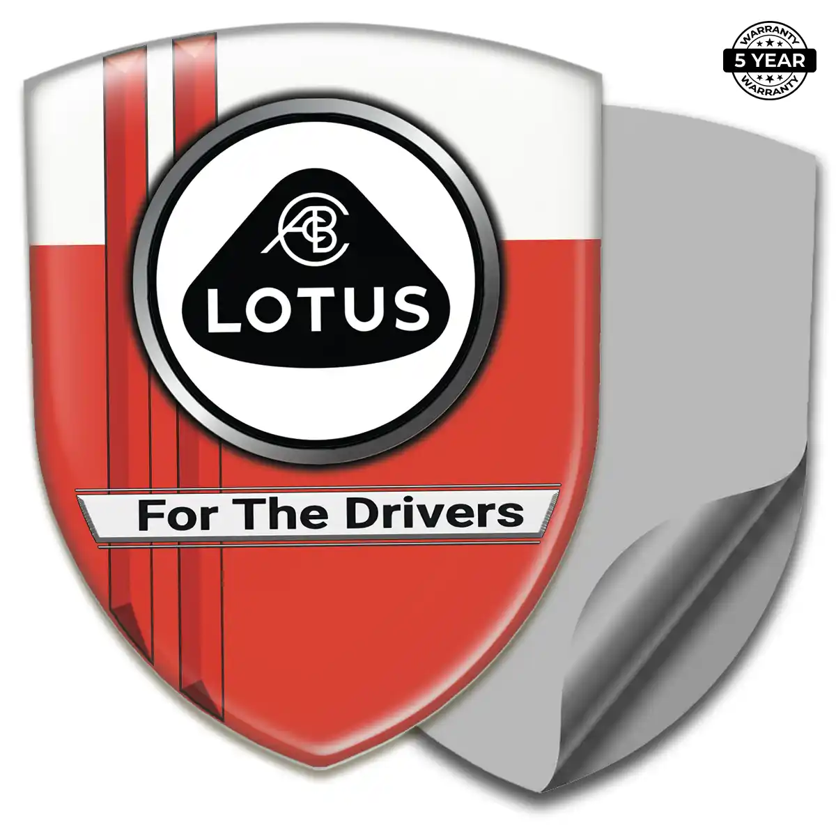 Lotus 3D Logo Sticker Exclusive Series