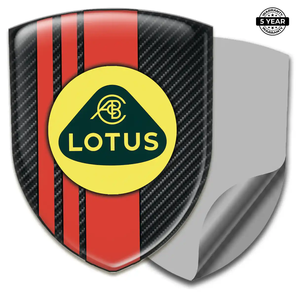 Lotus 3D Logo Sticker Exterior Luxe