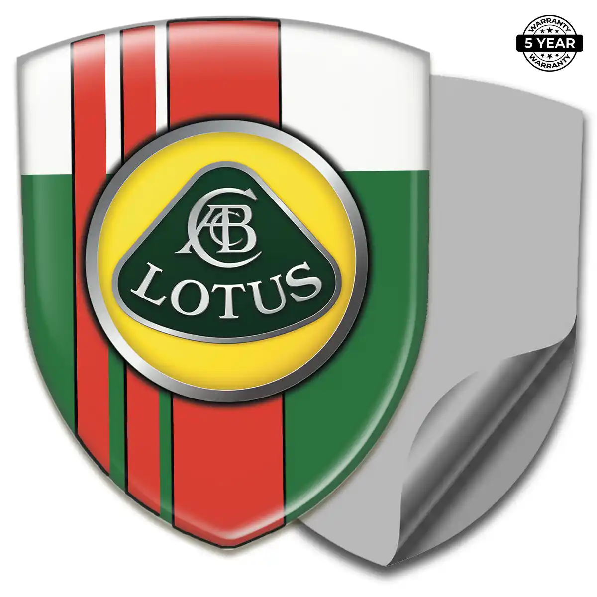 Lotus 3D Logo Sticker Noble Edition