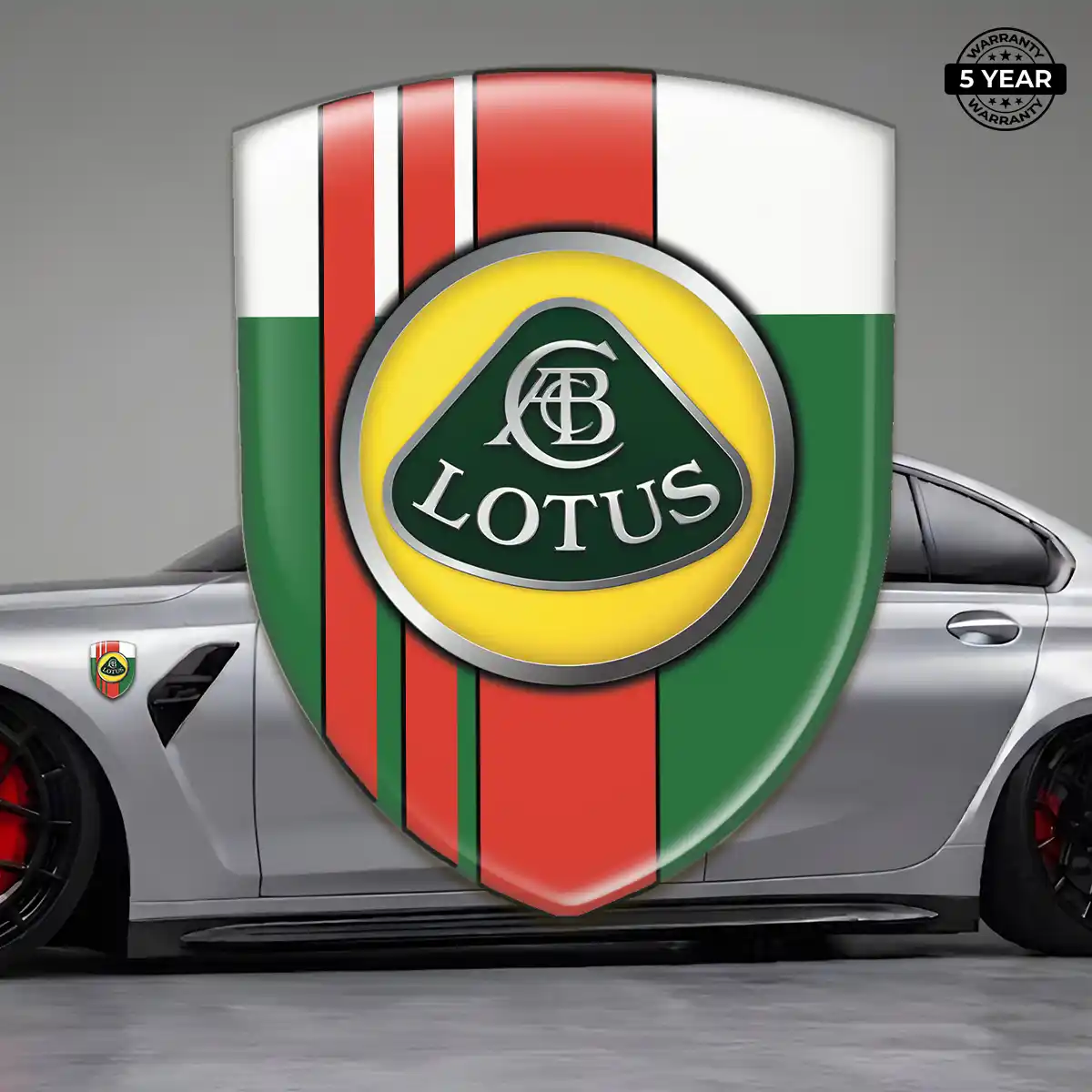 Lotus 3D Logo Sticker Noble Edition