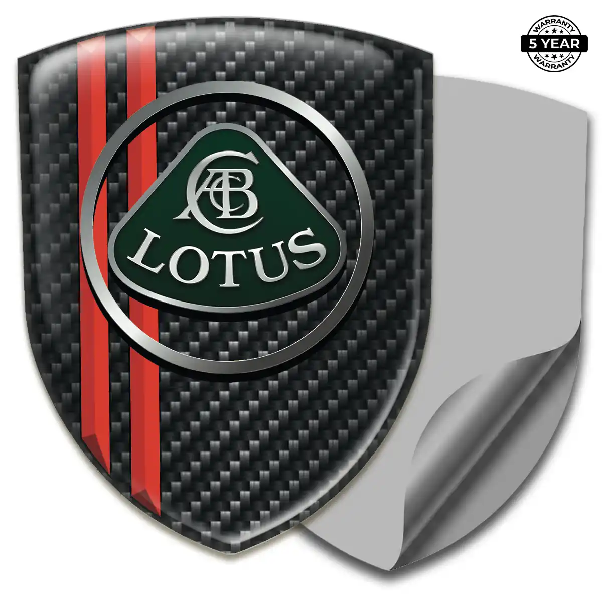 Lotus 3D Logo Sticker Prestige Line