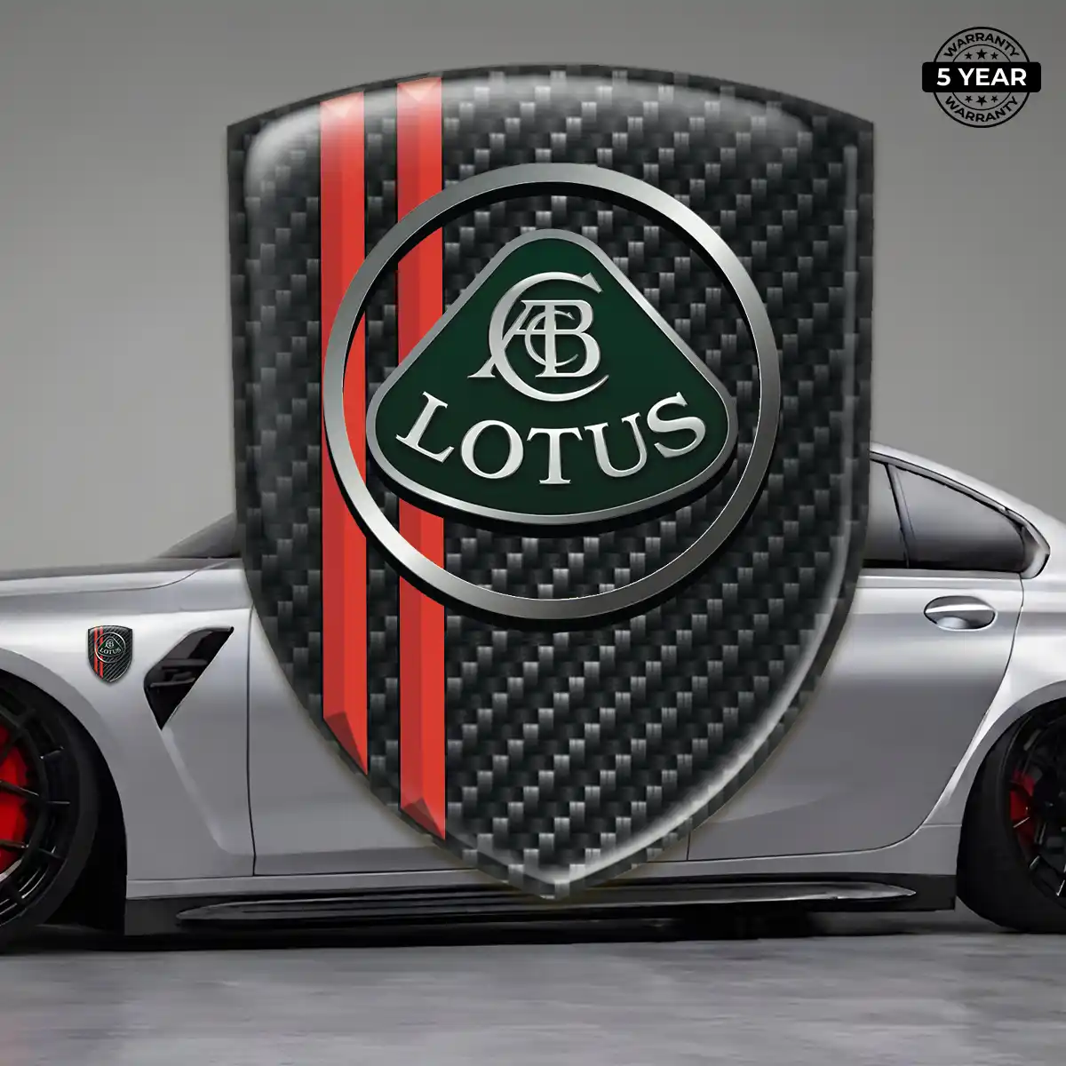 Lotus 3D Logo Sticker Prestige Line