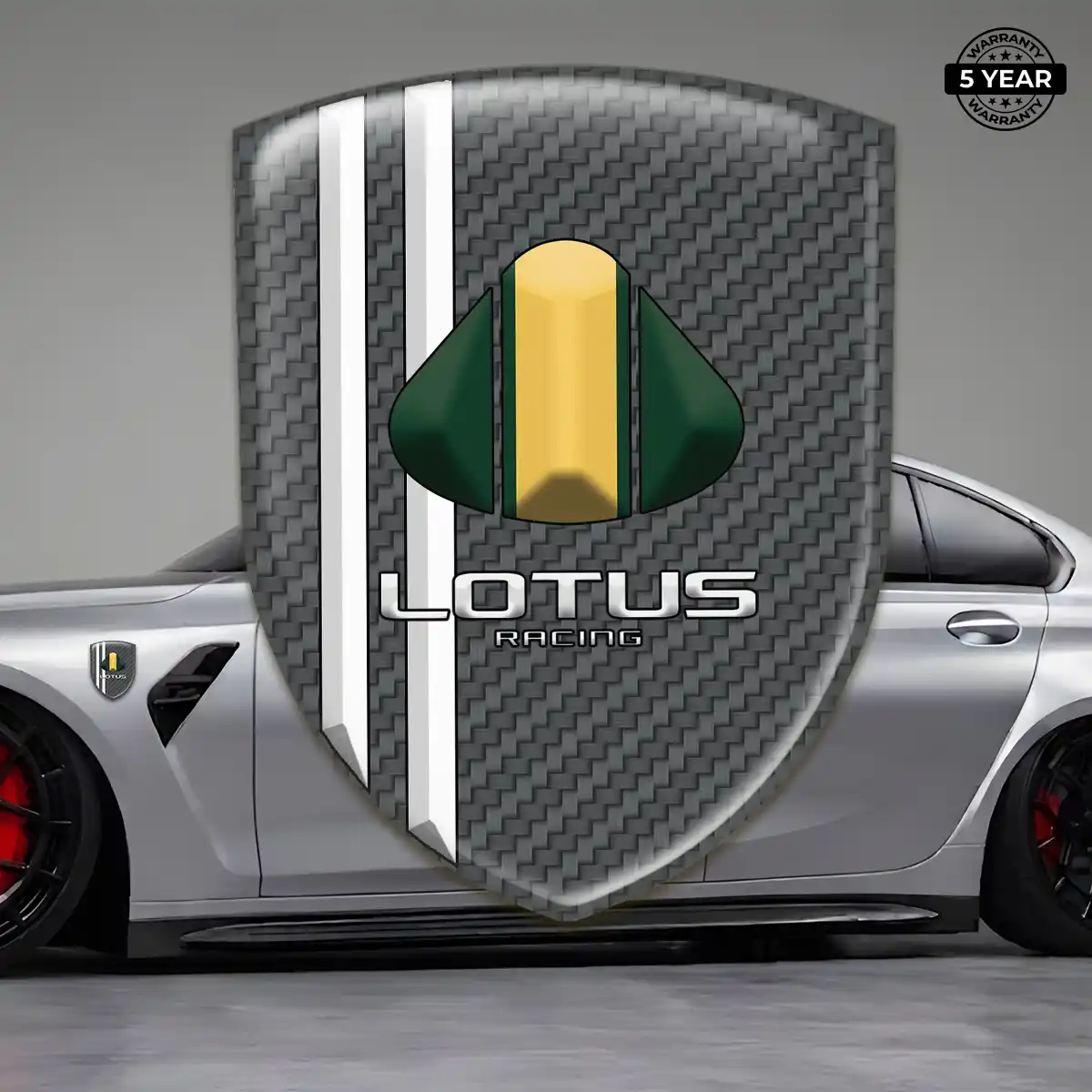 Lotus 3D Logo Sticker Signature Grade