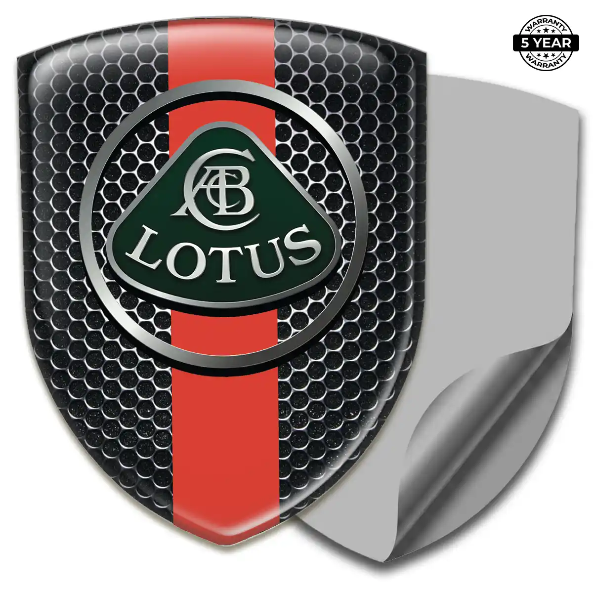 Lotus 3D Resin Sticker Noble Edition