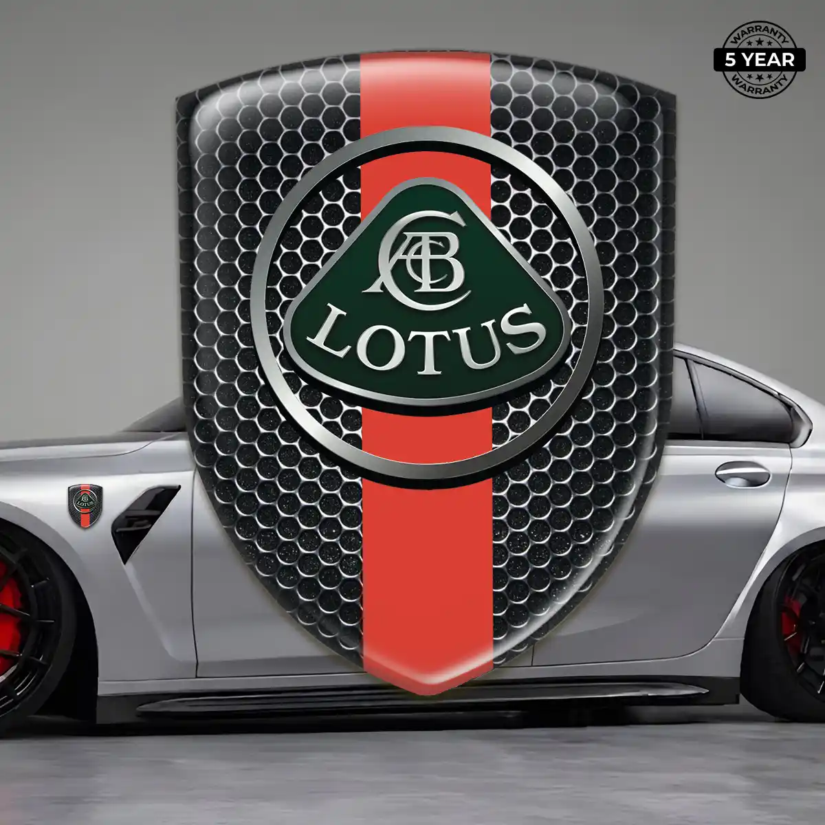 Lotus 3D Resin Sticker Noble Edition