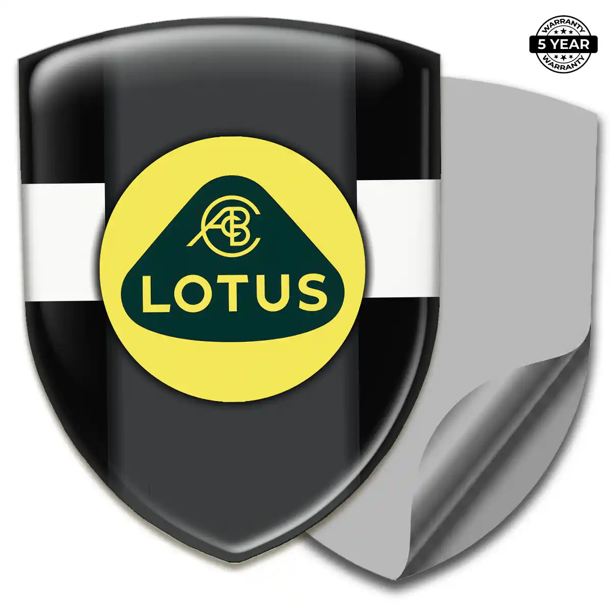 Lotus 3D Resin Sticker Opulent Line