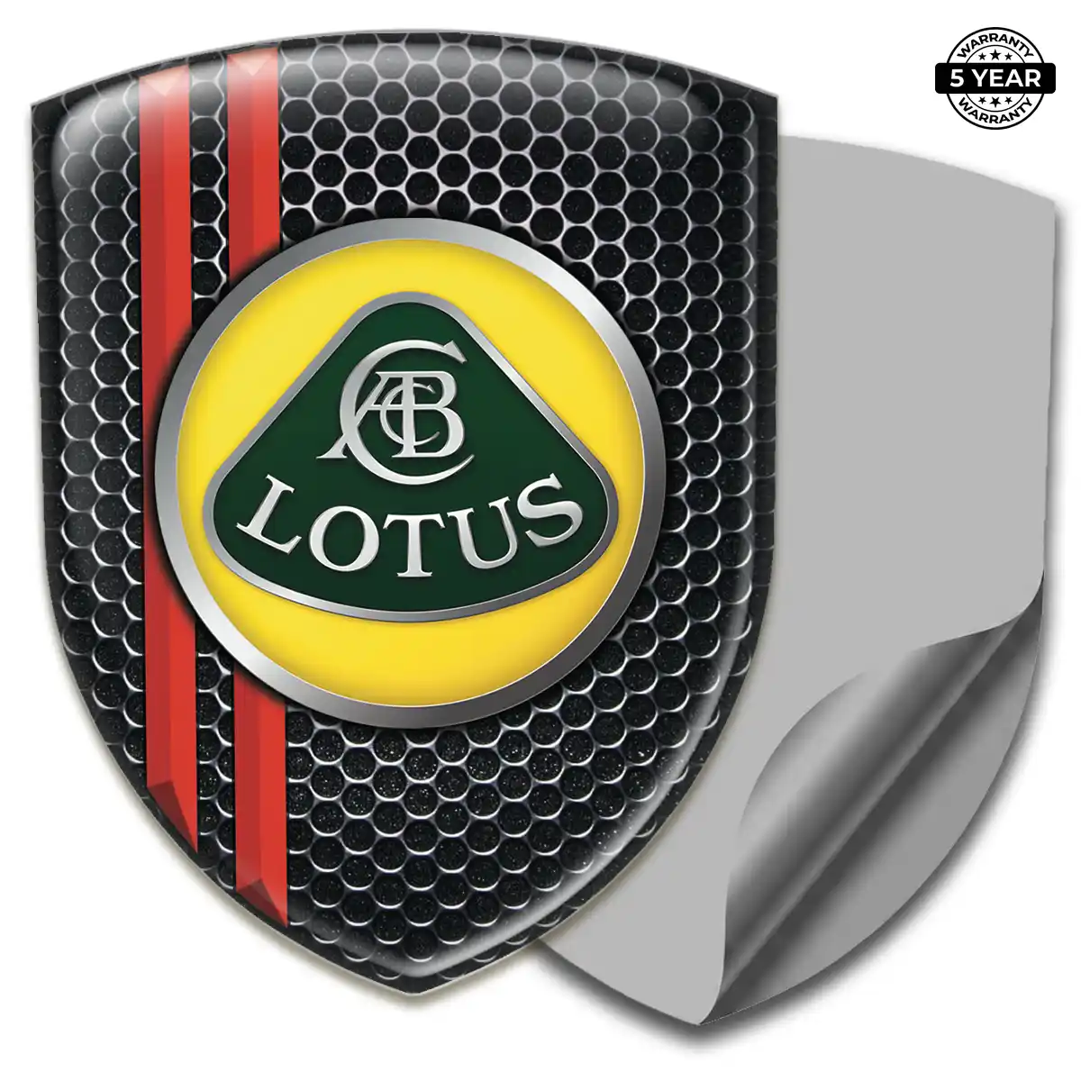 Lotus 3D Resin Sticker Prime Quality