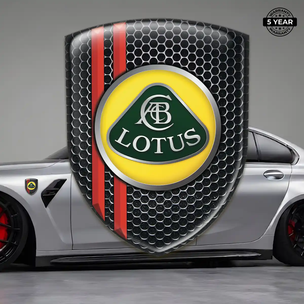 Lotus 3D Resin Sticker Prime Quality
