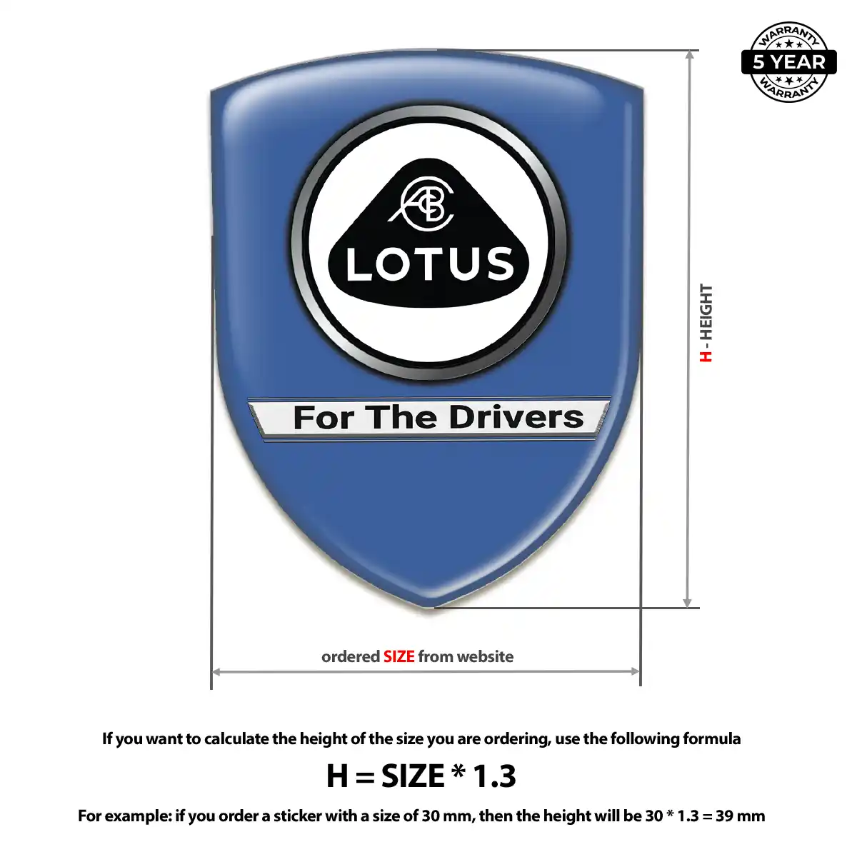 Lotus 3D Resin Sticker Resin Elite