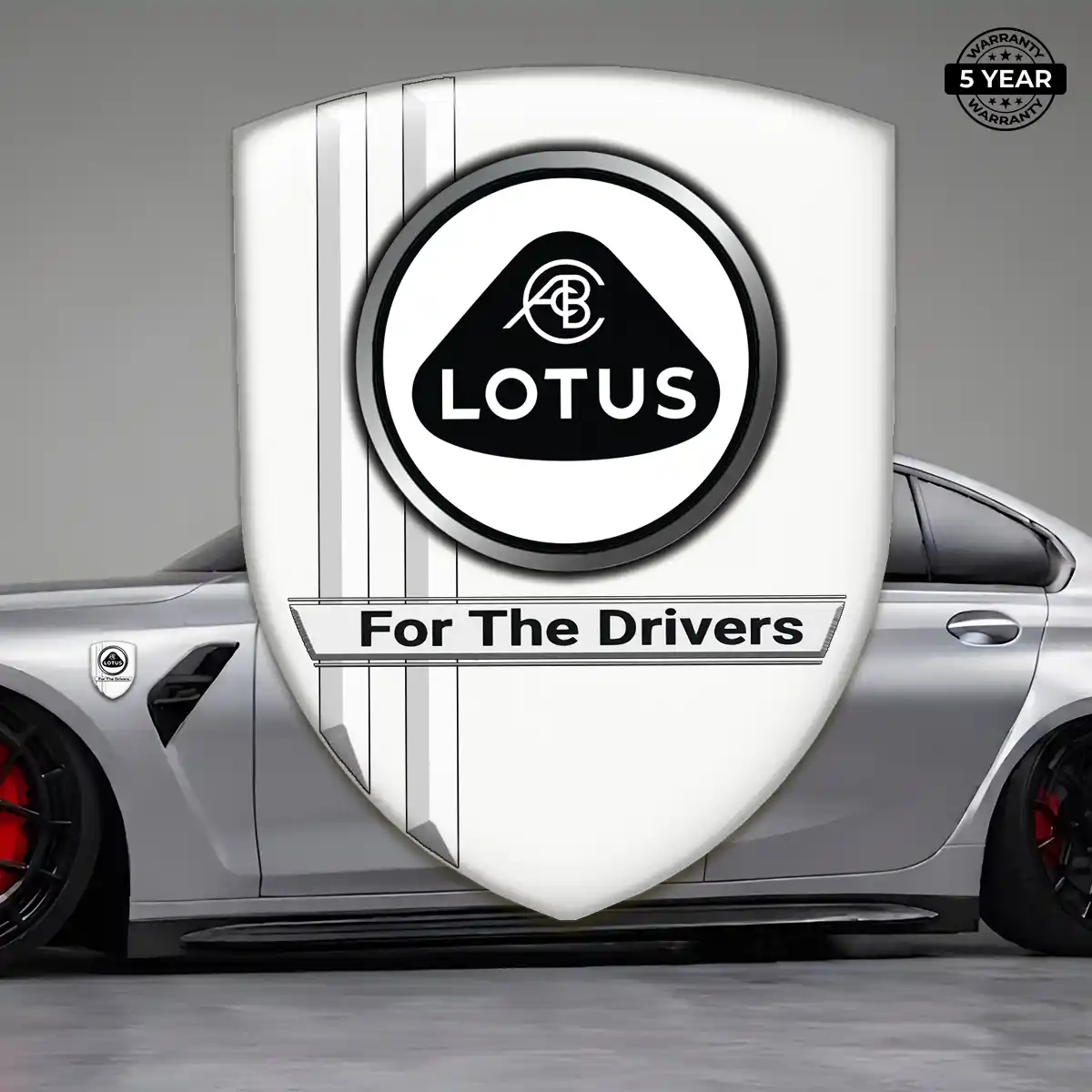 Lotus 3D Resin Sticker Resin Luxe