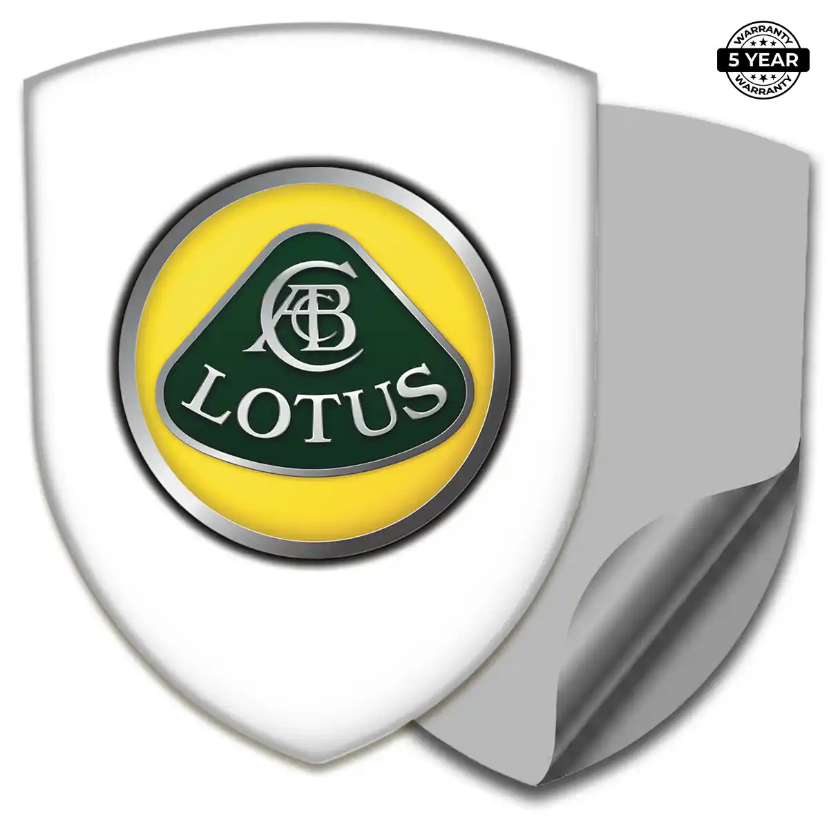 Lotus 3D Resin Sticker Signature Grade
