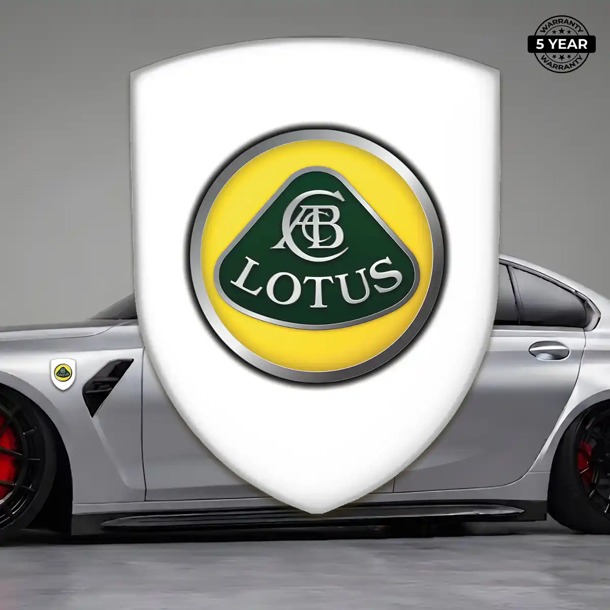 Lotus 3D Resin Sticker Signature Grade