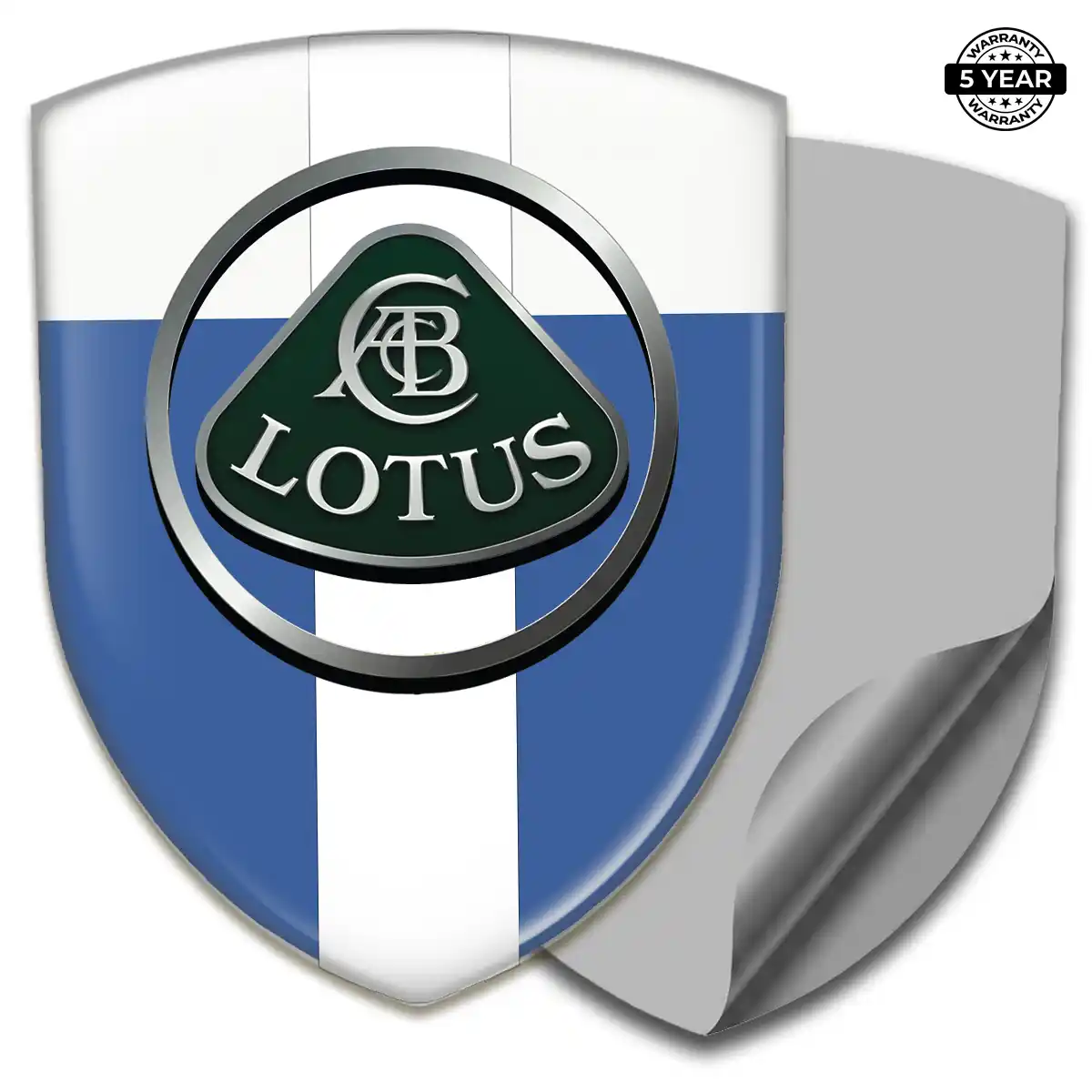 Lotus 3D Resin Sticker Superior Craft