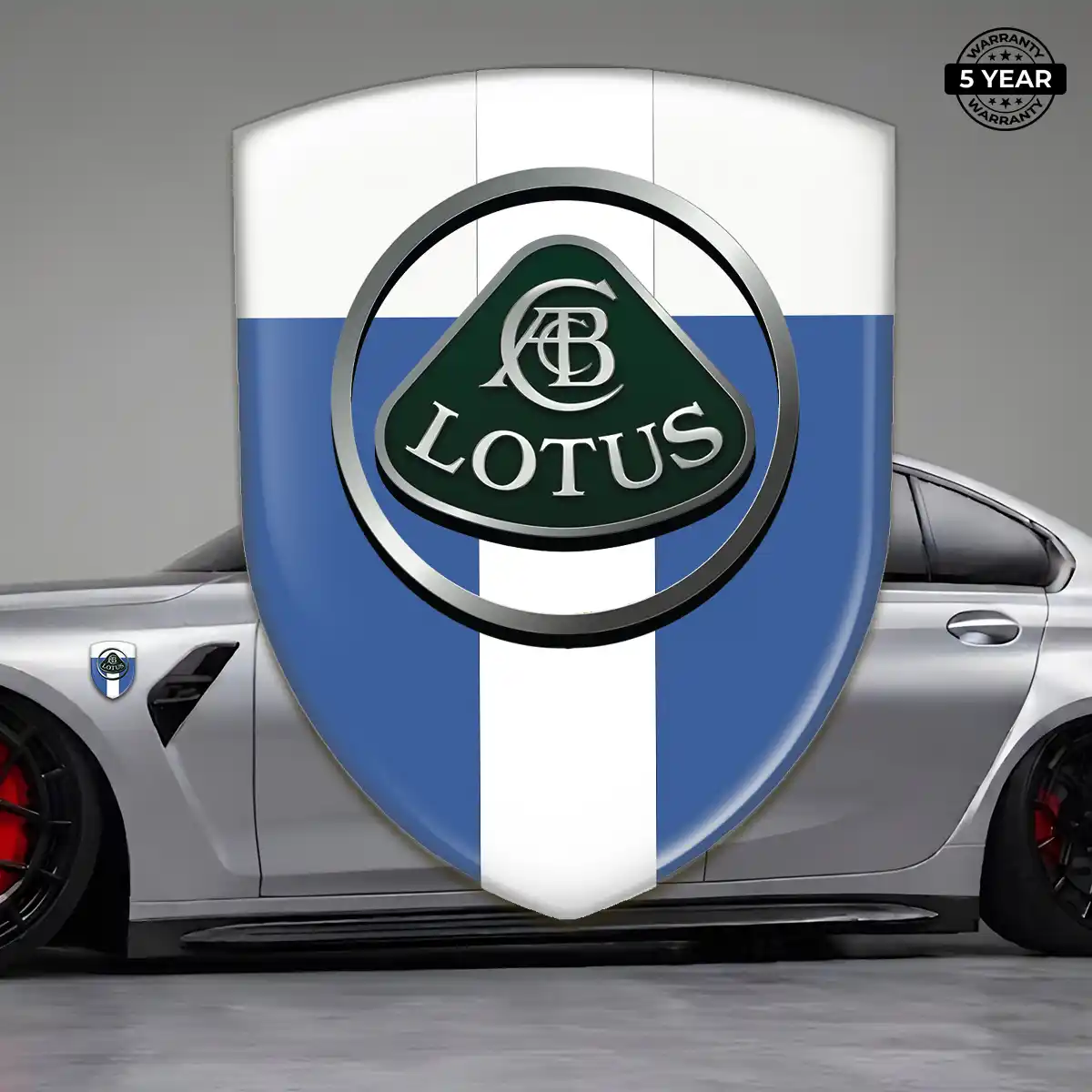 Lotus 3D Resin Sticker Superior Craft