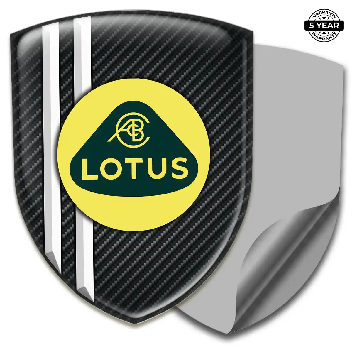 Lotus Automotive Emblem Sticker Exterior Luxe