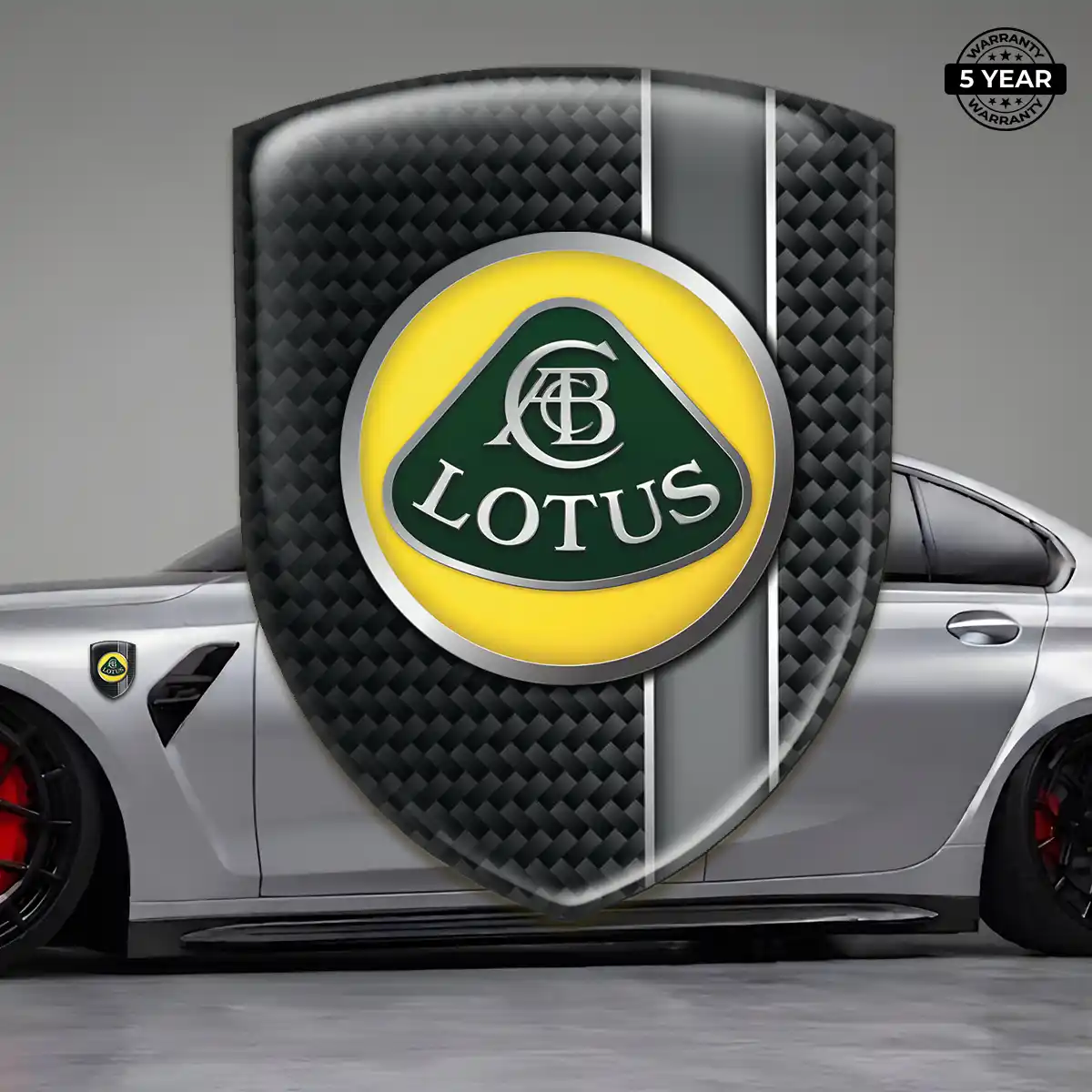 Lotus Automotive Emblem Sticker Prime Quality