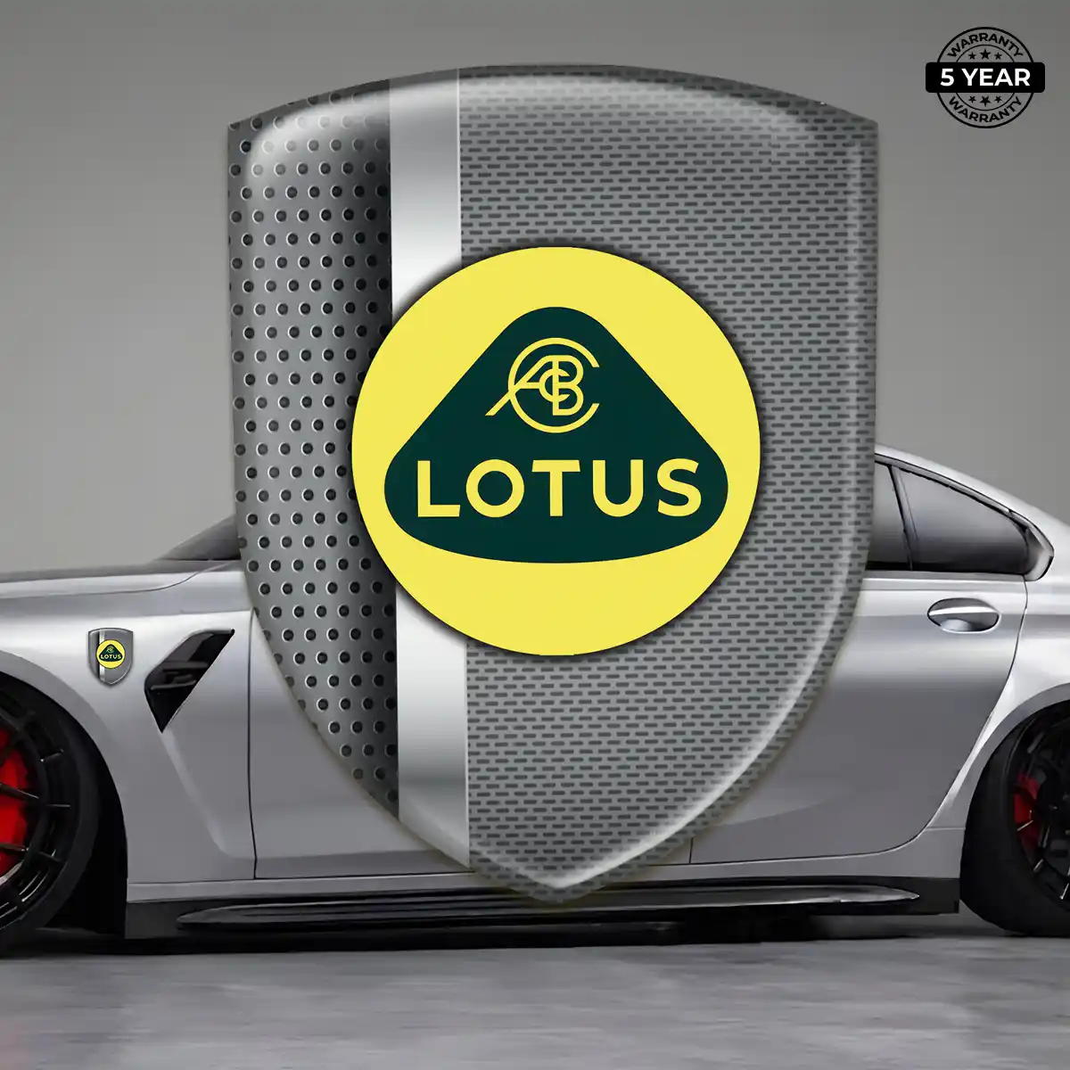 Lotus Automotive Emblem Sticker Resin Elite