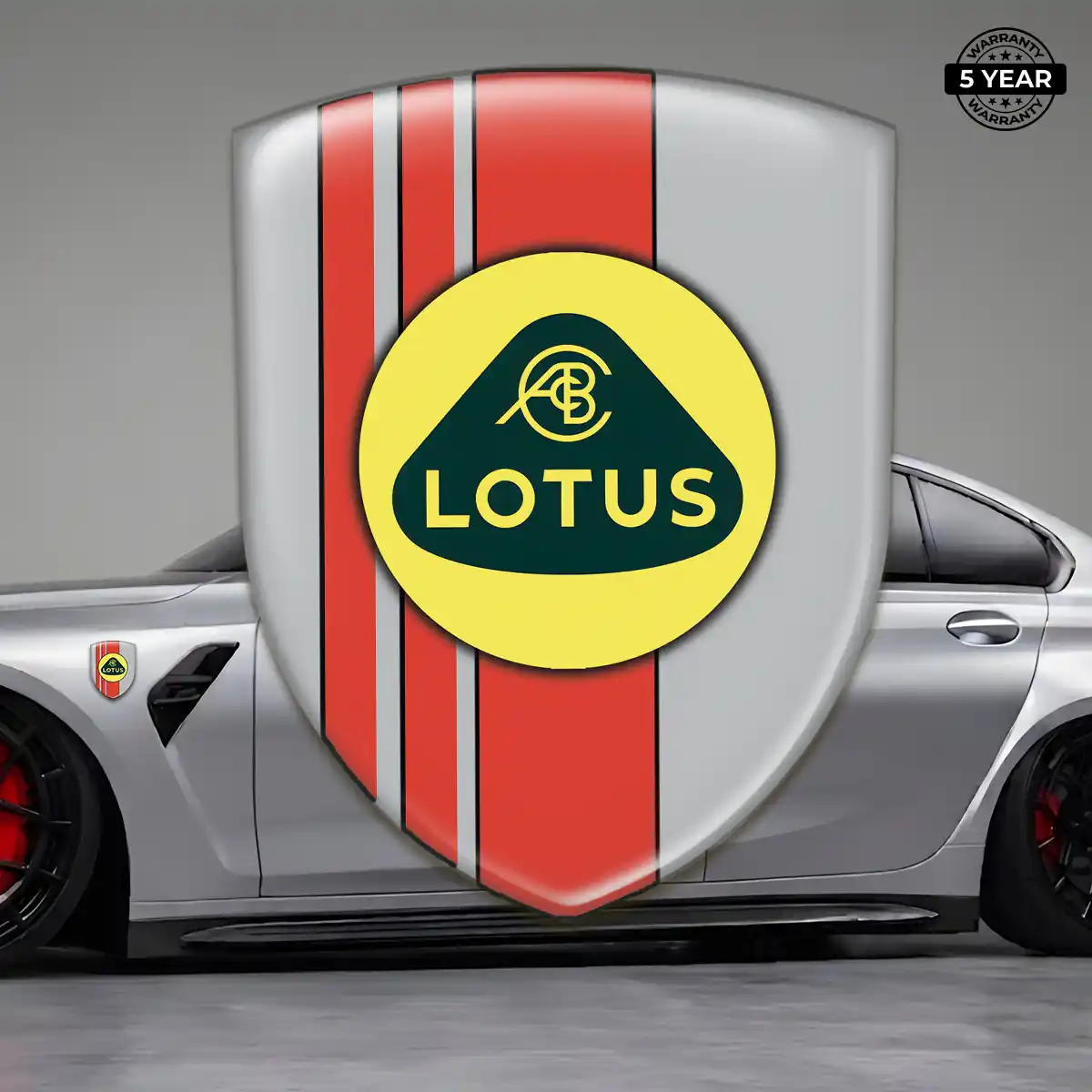 Lotus Automotive Emblem Sticker Superior Craft