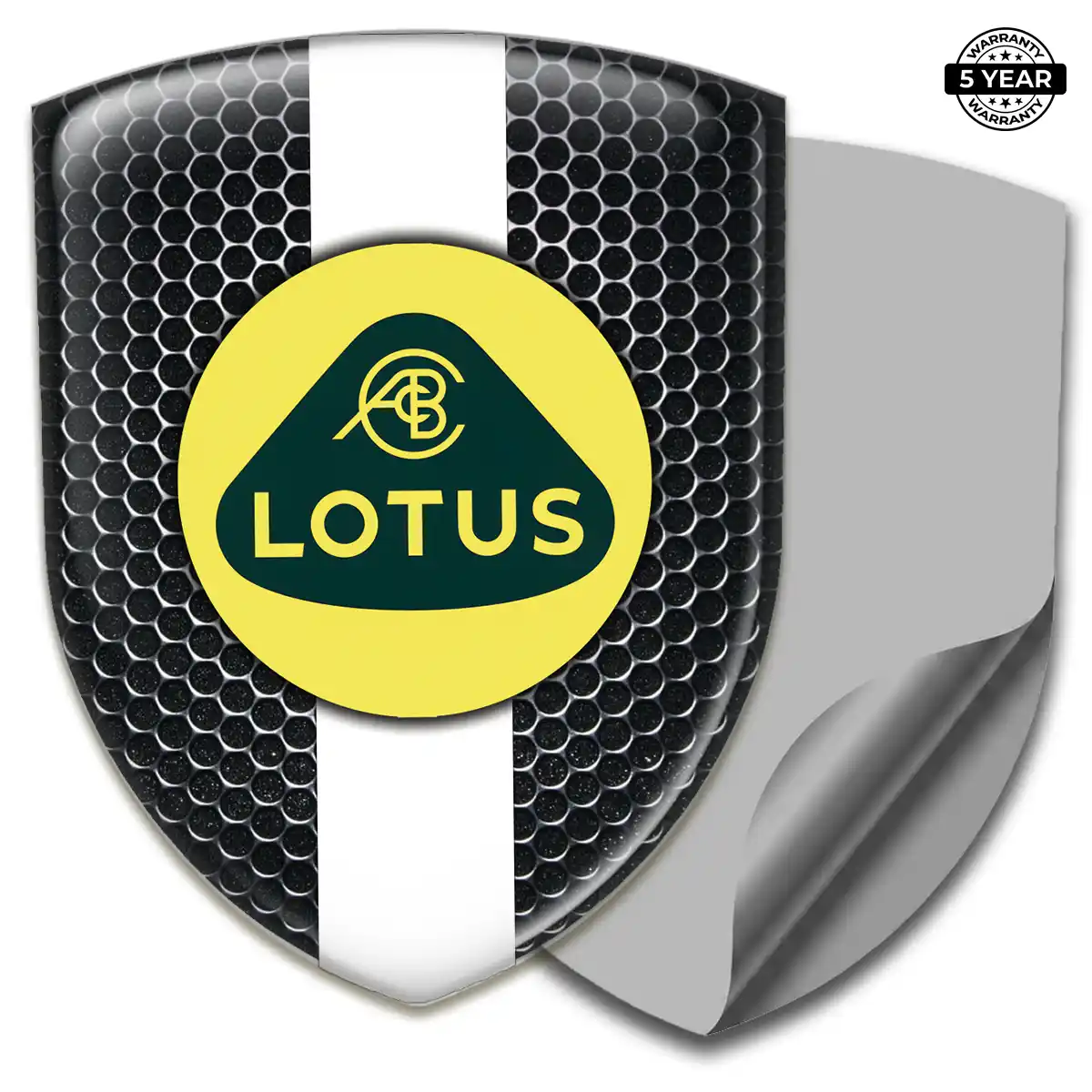 Lotus Automotive Logo Sticker Cabin Style
