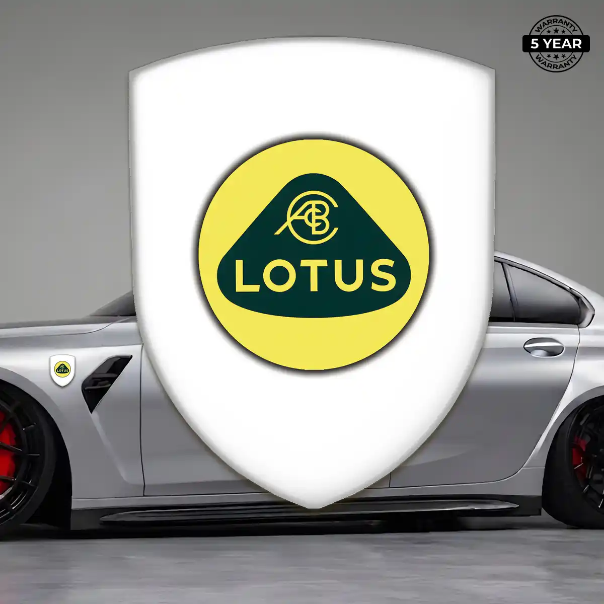 Lotus Automotive Logo Sticker Elite Finish