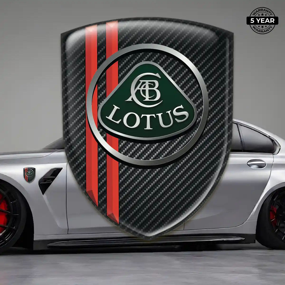 Lotus Automotive Logo Sticker Exclusive Series