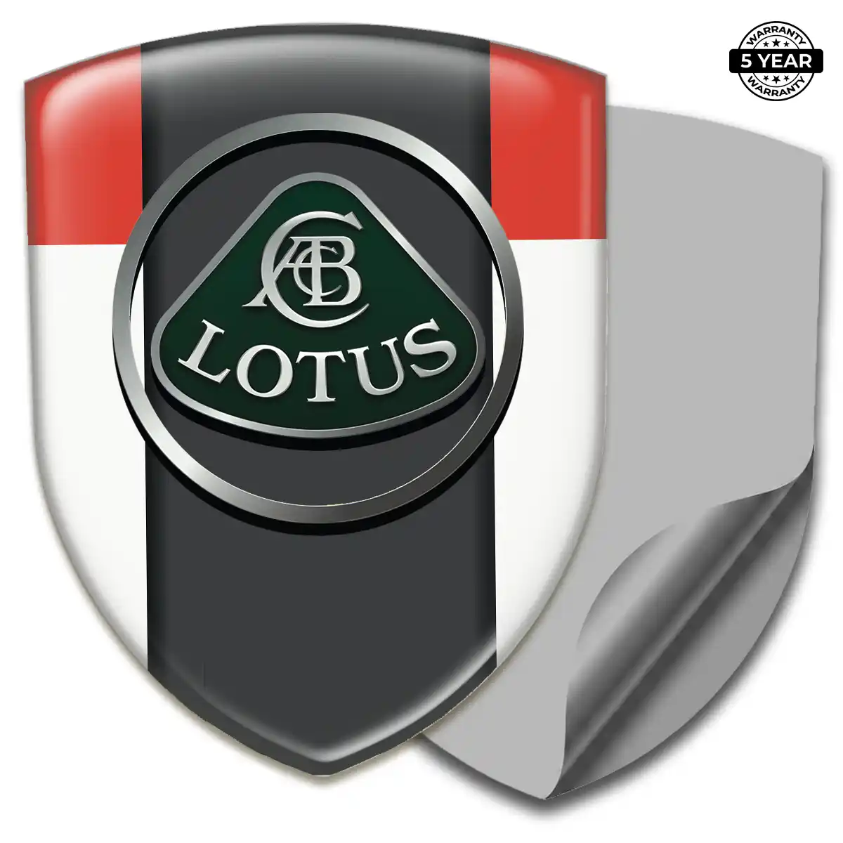 Lotus Automotive Logo Sticker Exterior Luxe