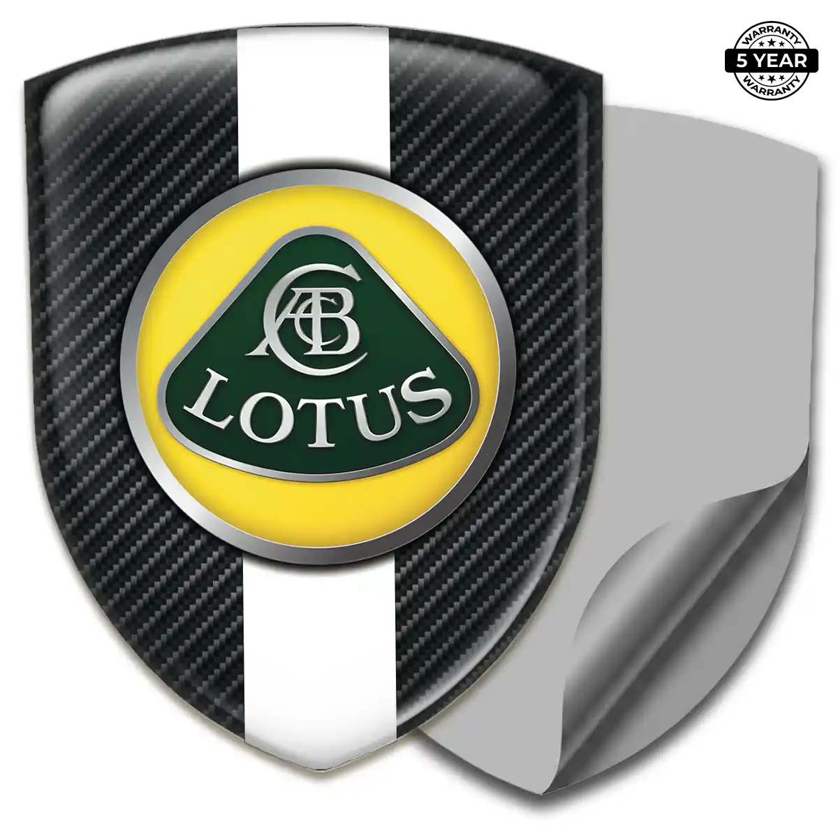 Lotus Automotive Logo Sticker Opulent Line