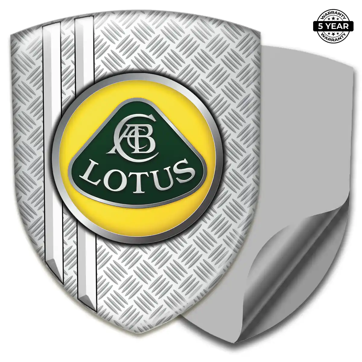 Lotus Automotive Logo Sticker Premium Dome
