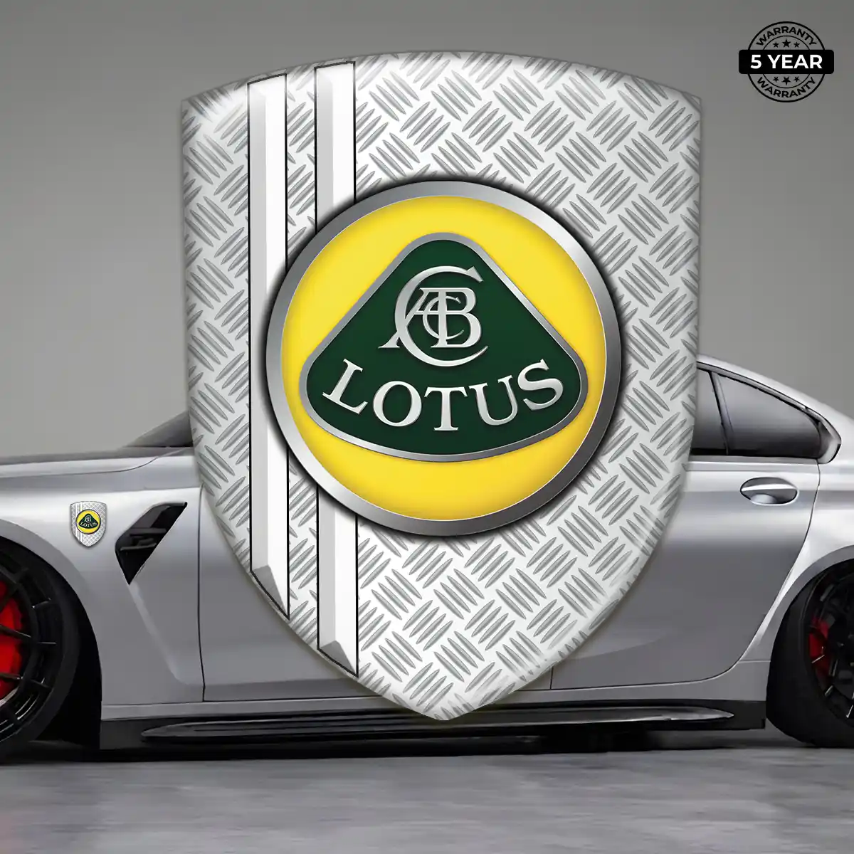 Lotus Automotive Logo Sticker Premium Dome