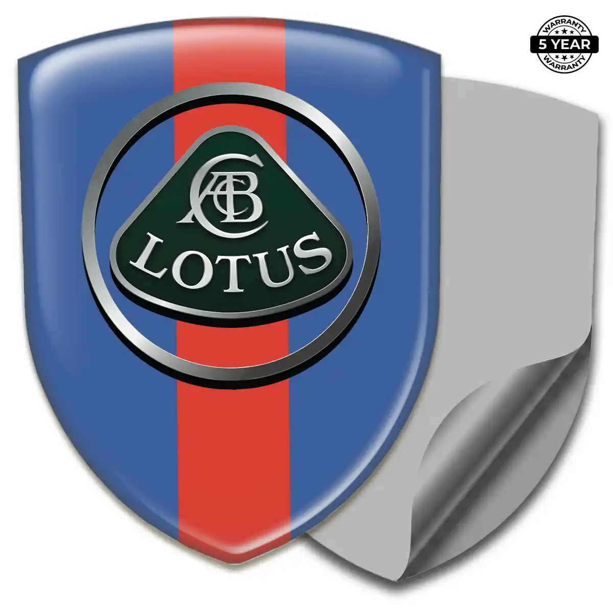 Lotus Automotive Logo Sticker Resin Elite
