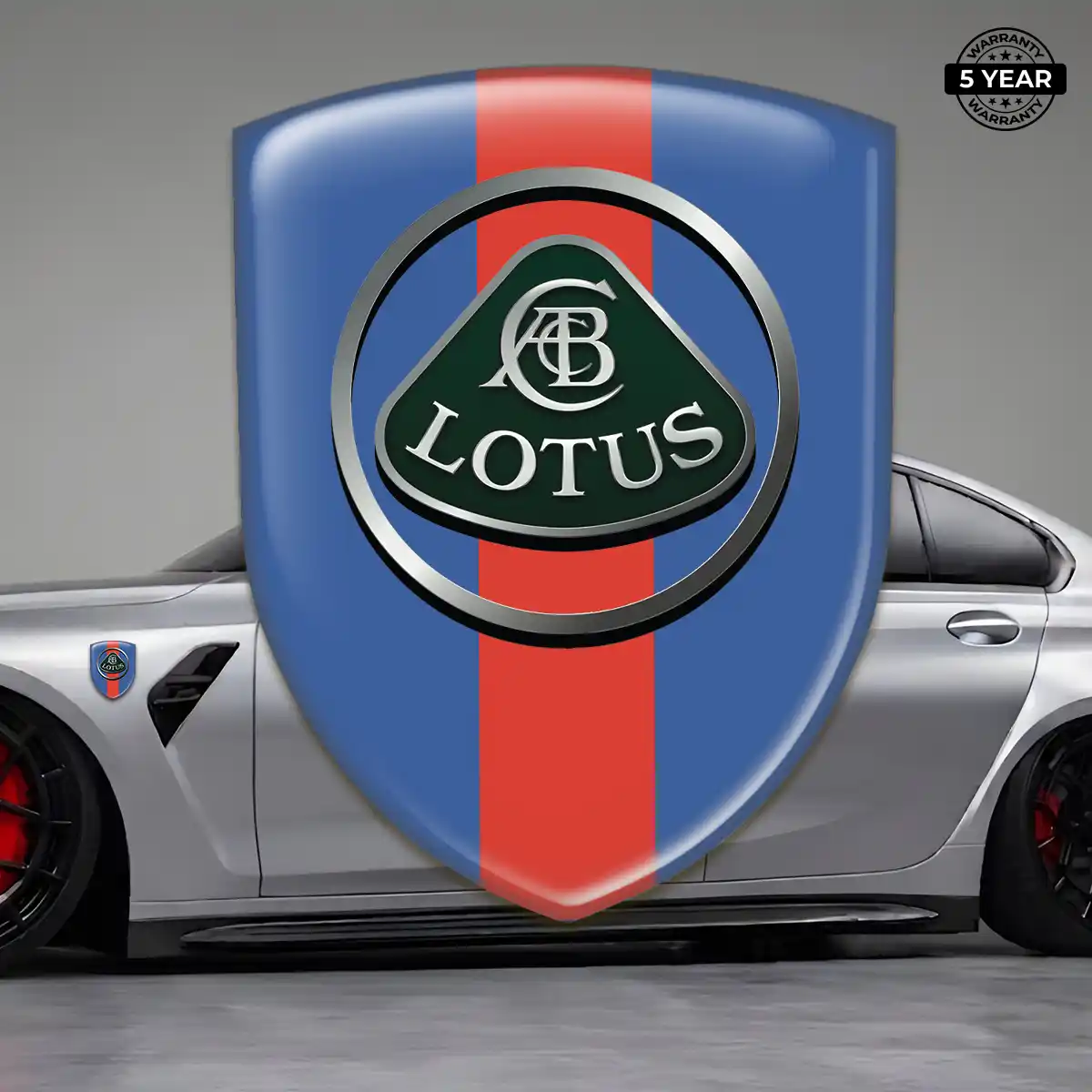 Lotus Automotive Logo Sticker Resin Elite
