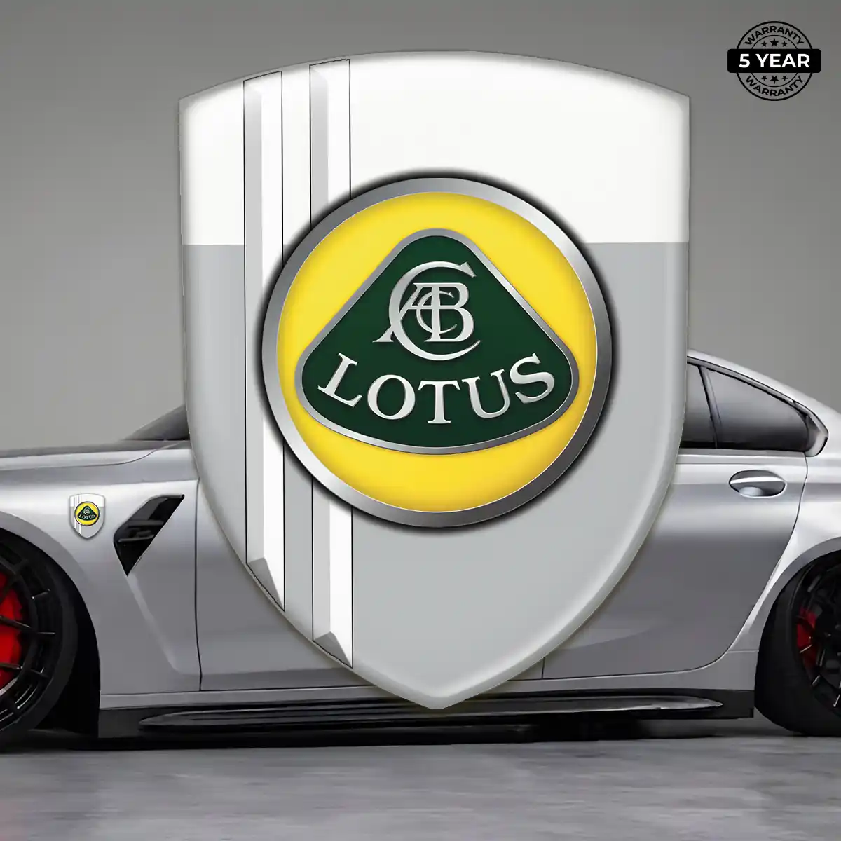 Lotus Automotive Logo Sticker Signature Grade