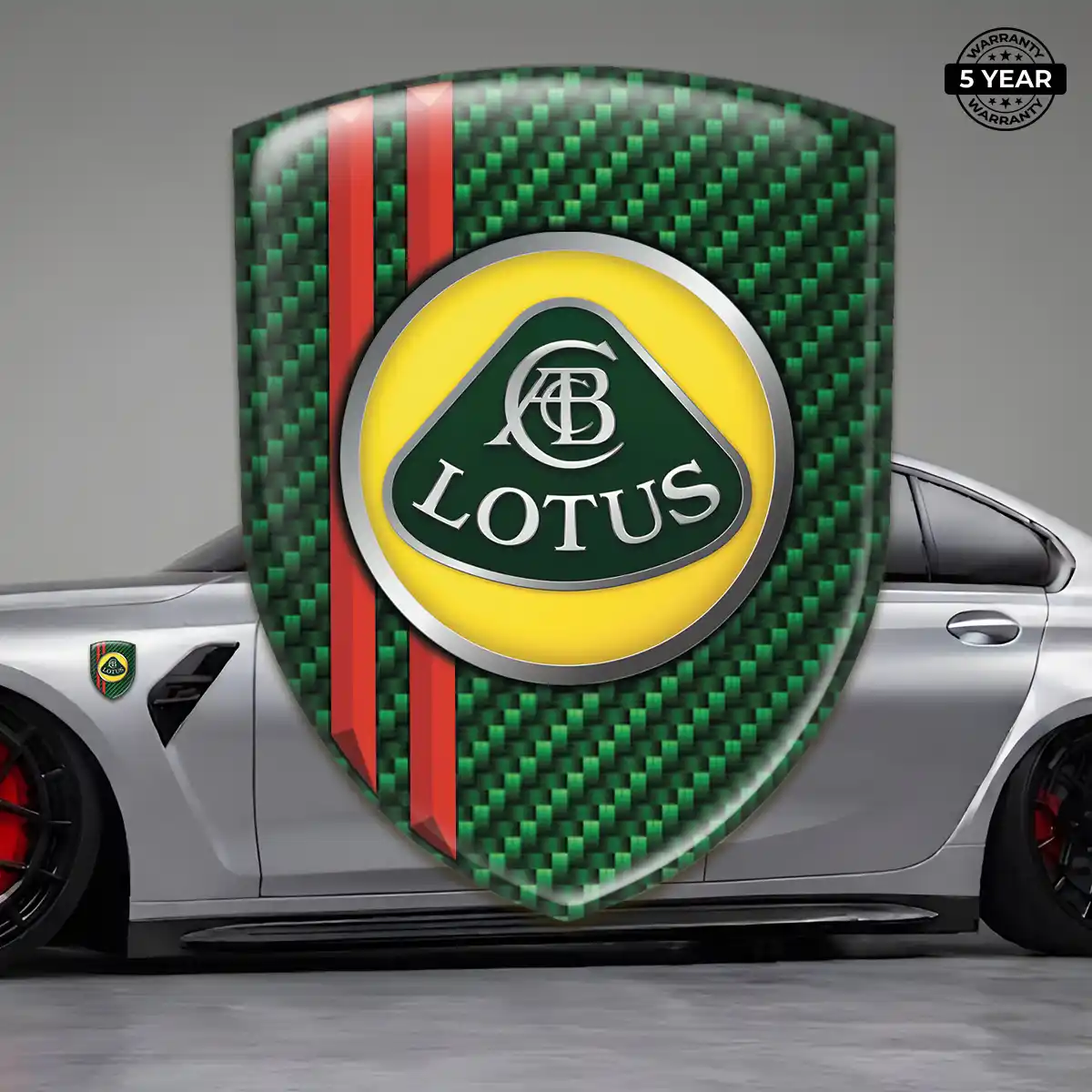 Lotus Automotive Logo Sticker Sleek Style