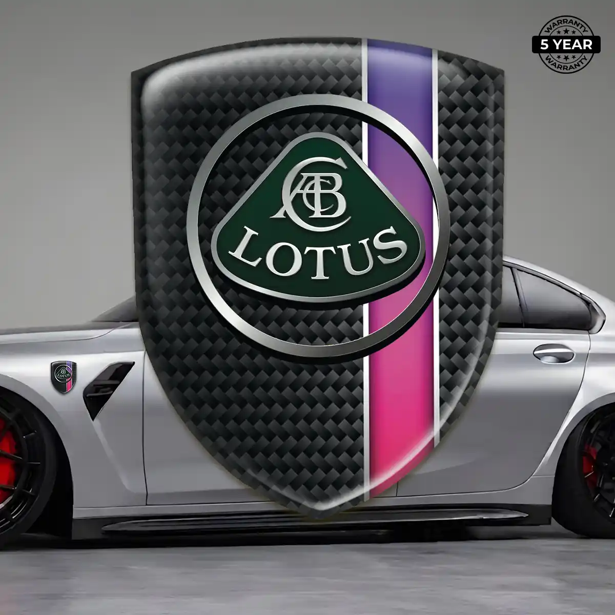 Lotus Automotive Resin Decal Deluxe Edition
