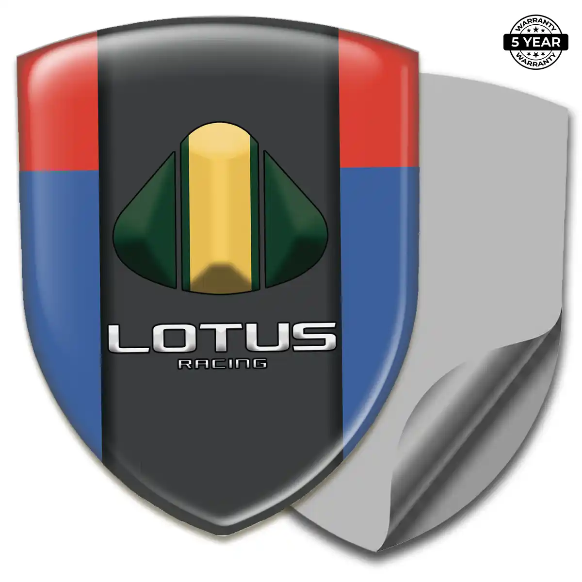 Lotus Automotive Resin Decal Exterior Luxe