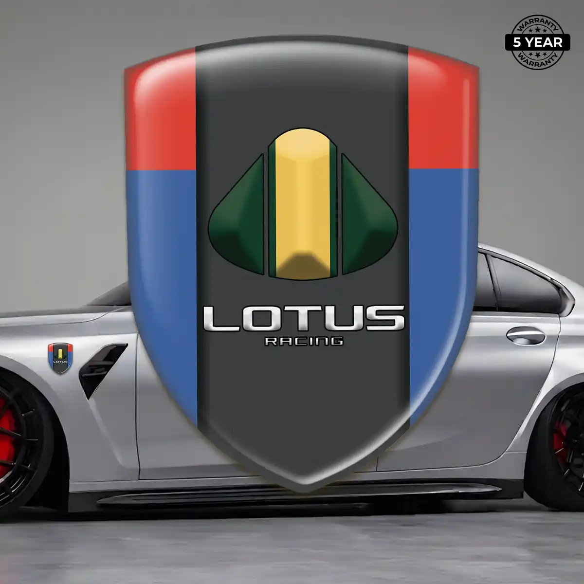 Lotus Automotive Resin Decal Exterior Luxe