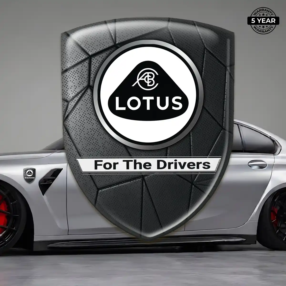 Lotus Automotive Resin Decal Interior Elegance